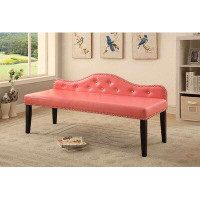 Darby Home Co Hambright Faux Leather Bench