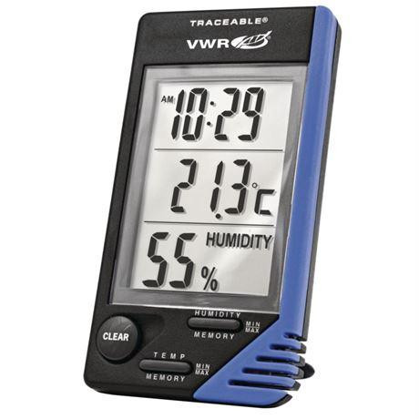 VWR® Traceable® Thermometer/Clock/Humidity Monitor Supplier: Avantor in Monitors in Ontario