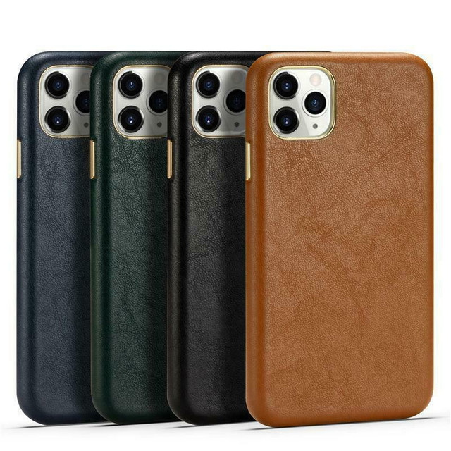 iPHONE 12/12 pro , 12 pro Max  High Quality Leather CASES    4  COLOURS  Available in Cell Phone Accessories in City of Montréal