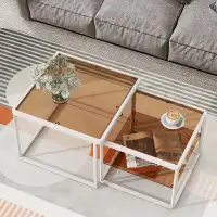 Latitude Run® Frame 2 Nesting Tables Set with Storage