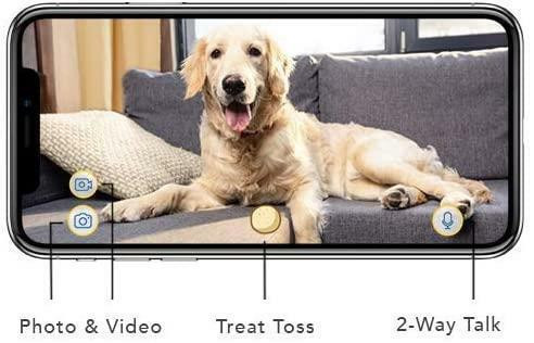 Furbo Dog Camera: Treat Tossing, Full HD WiFi Pet Camera and 2-Way Audio, Designed for Dogs, Compatible with Alexa in Accessories - Image 3