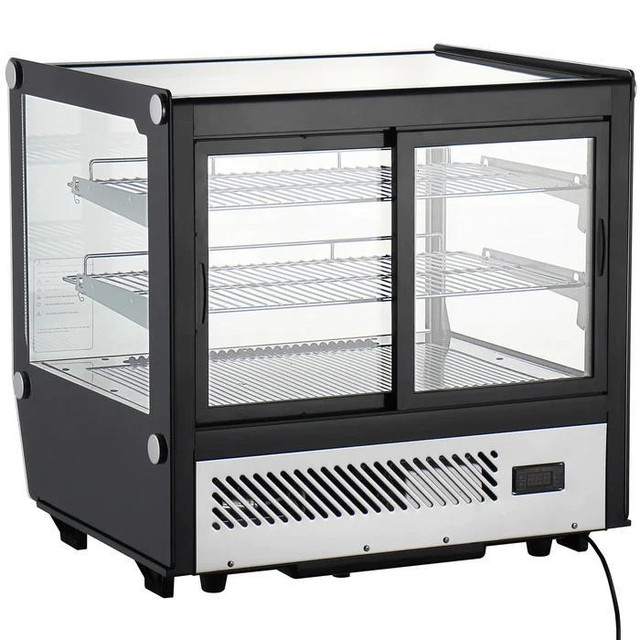 Brand New Counter Top 28 Square Glass Refrigerated Pastry Display Case in Other Business & Industrial - Image 2
