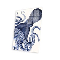 Rosecliff Heights Landscape Blue Octopus Print On Acrylic Glass