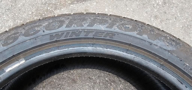 245/45/20 1 pneu hiver pirelli comme neuf 190$ installer in Tires & Rims in Greater Montréal - Image 4