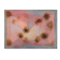 Vault W Artwork 'Hardy Plants' by Paul Klee Print on Wrapped Canvas