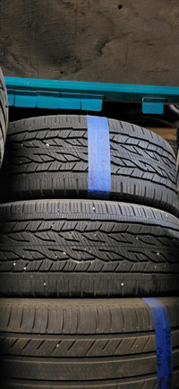 Used pair Continental Crosscontact LX20 a/s 95% tread @YORKREGIONTIRE