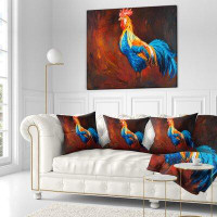 Made in Canada - East Urban Home Animal Rooster Lumbar Pillow