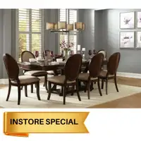 Solid Wood Extendable Dining Set on Clearance !! Huge Sale !!