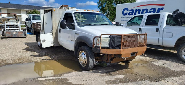2005 Ford F450 Regular Cab 6.0L Diesel 4x4 For Parting Out in Auto Body Parts in Manitoba