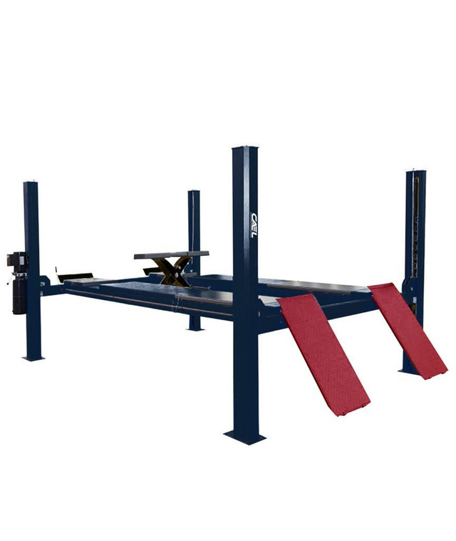 Brand New 3D alignment machine + 4 Post alignment car lift car hoist  12000 LBs + one Centre jack 3 pieces promo in Heavy Equipment Parts & Accessories - Image 3