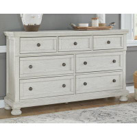 Signature Design by Ashley Robbinsdale 7 Drawer 65.5" W Double Dresser