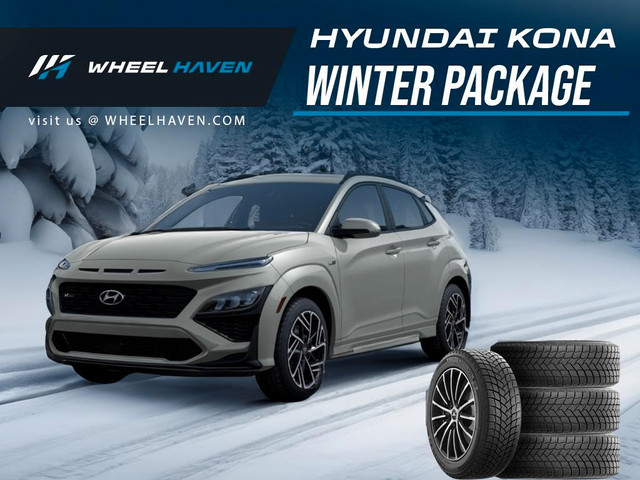 Hyundai KONA - Winter Tire + Wheel Package 2023 - WHEEL HAVEN in Tires & Rims