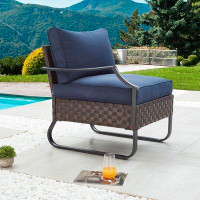 Andover Mills Heiman Patio Chair with Cushions