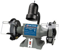 KING CANADA 6 In. Bench Grinder w/ Light No. KC-690L