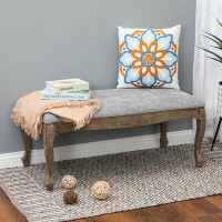 One Allium Way Nystrom Upholstered Bench