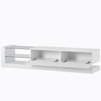 Latitude Run® TV Stand With Two Storage Cabinets