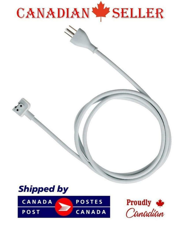 6-FEET POWER CORD EXTENSION FOR APPLE Macbook, MAGSAFE , MAGSAFE 2 AND USB Type C ADAPTERS in Laptop Accessories