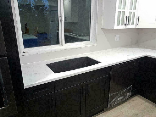 Custom Countertops Perfect for Rental Properties! 100% Acrylic Solid Surface **Quick Turnaround Time!** in Cabinets & Countertops in Calgary - Image 2