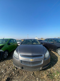 We have a 2012 Chevrolet Malibu in stock for PARTS ONLY.