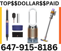 CASH RIGHT AWAY PAID ,WE BUY DYSON PRODUCTS ,MOST TRUSTED AND RELIABLE BUYER