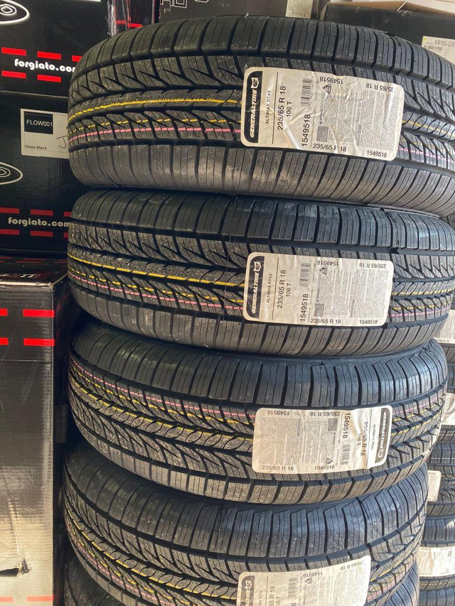 FOUR NEW 235 / 65 R18 GENERAL ALTIMAX RT43 TIRES -- SALE in Tires & Rims in Toronto (GTA) - Image 2