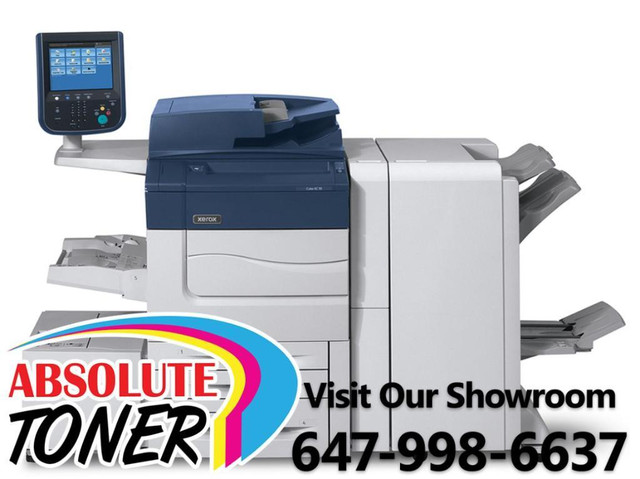 $129/mo Xerox Color C70 C60 Print Shop Production Printer Copier High Speed PHOTOCOPIER SCANNER LEASE BUY ABSOLUTE TONER dans Autres équipements commerciaux et industriels  à Ontario - Image 2