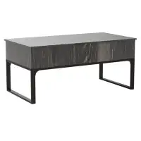 17 Stories Modern Charcoal Black Lift-Top Coffee Table With Hidden Storage - Versatile And Stylish Addition To Any Livin