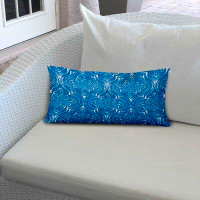 Canora Grey Muse Indoor/Outdoor Soft Royal Pillow FALSE