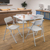 COSCO 5-Piece Folding Chair & Card Table Set