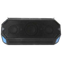 Altec Lansing HydraShock Waterproof Bluetooth Wireless Speaker - Black/Royal Blue
