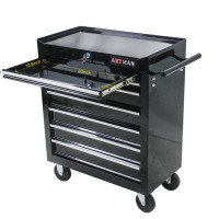 WFX Utility™ 24" W 7-Drawer Steel Bottom Rollaway Chest with Wheels