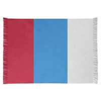 East Urban Home Tennessee Red Football Red/Blue Area Rug