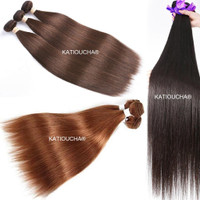 22'' to 30''(76cm) Sew-in Hair Extensions Weft weave bundles * Human Remy Hair * Rallonges de Cheveux Humain Trames