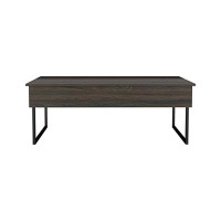 17 Stories Lift Top Coffee Table With Two Legs in , 30.4" H x 30.4" L x 48.8" W