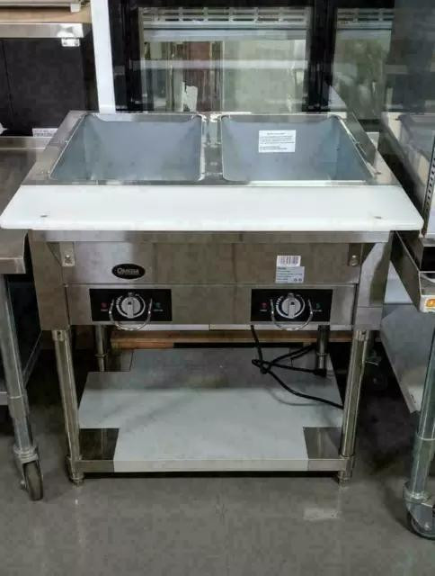 Brand New Electric 2 Well Steam Table - 120V, Enclosed Cabinet in Other Business & Industrial - Image 2