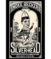 Buyenlarge 'Smoke Beckers Silver-Head' Vintage Advertisement