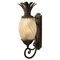 Beachcrest Home Skelmersdale  Pearl bronze 1 - Bulb Outdoor Wall Lantern