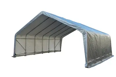 NEW 22 X 24 X 12 FT CANOPY HAY BOAT & ANIMAL SHELTER 1030556 SALE $899.95 40X40 CM A full 22 ft. x 2...