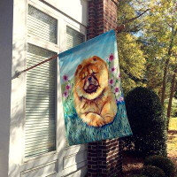 Caroline's Treasures Chow Chow Polyester 40 x 28 in. House Flag