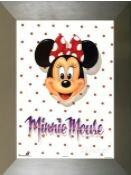 Pictures and Mirrors Classic Minnie, impression encadrée