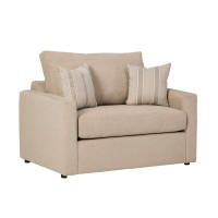 Hokku Designs Jaliyiah 49" Square Arm Sofa Bed with Reversible Cushions