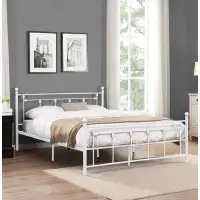 GZMWON Metal Bed Frame With Headboard