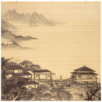 Red Barrel Studio Bamboo Window Shade Blind - Landscape 72" W