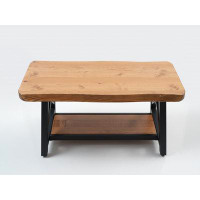 Gracie Oaks Fennville 4 Legs Coffee Table with Storage