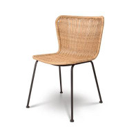 George Oliver Labeebah Wave Dining Chair - Natural