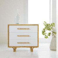 Modern History Home Bamboo 3 - Drawer Accent Chest