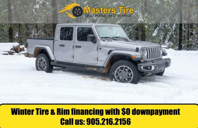 Rims and Tires Finance at ZERO Down  (100% Finance approval in less than 5 minutes) in Tires & Rims in Timmins