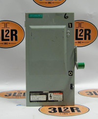 SIEMENS- ID363 (100A,600V,FUSIBLE) Wall Disconnect