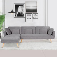 George Oliver Variable bed sofa living room folding sofa