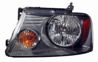 Head Lamp Driver Side Ford F150 2007-2008 With Medium Gray Background Economy Quality , FO2502248U
